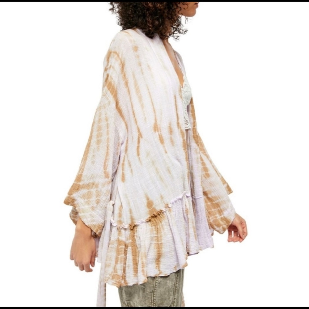 Free People Tie Dye Kimono
